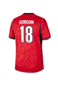 Englanti Anthony Gordon #18 Jalkapallovaatteet Vieraspaita MM-kisat 2026 Lyhythihainen